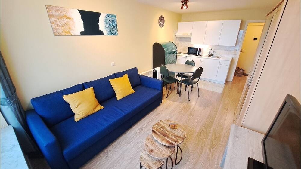 Studio te huur in Oostende 8400 520.00€ 0 slaapkamers 27.00m² - Zoekertje 465483