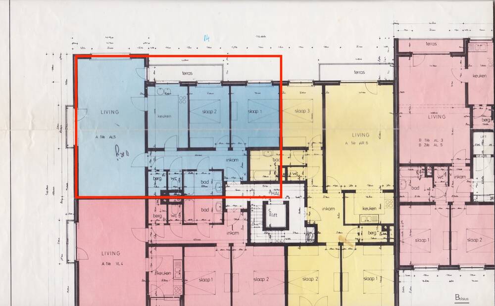 Appartement te  koop in Harelbeke 8530 197500.00€ 2 slaapkamers 85.00m² - Zoekertje 467078