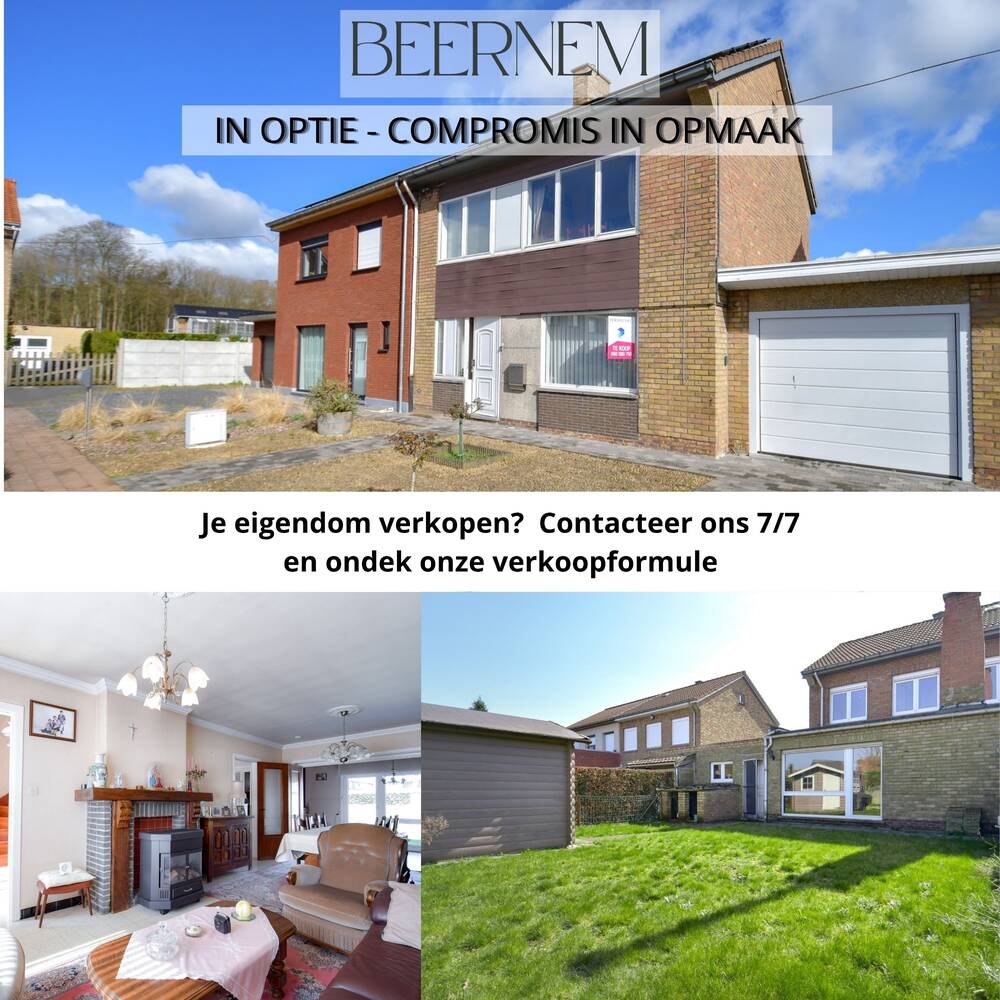 Huis te koop in Beernem 8730 258000.00€ 3 slaapkamers 161.00m² - Zoekertje 534614