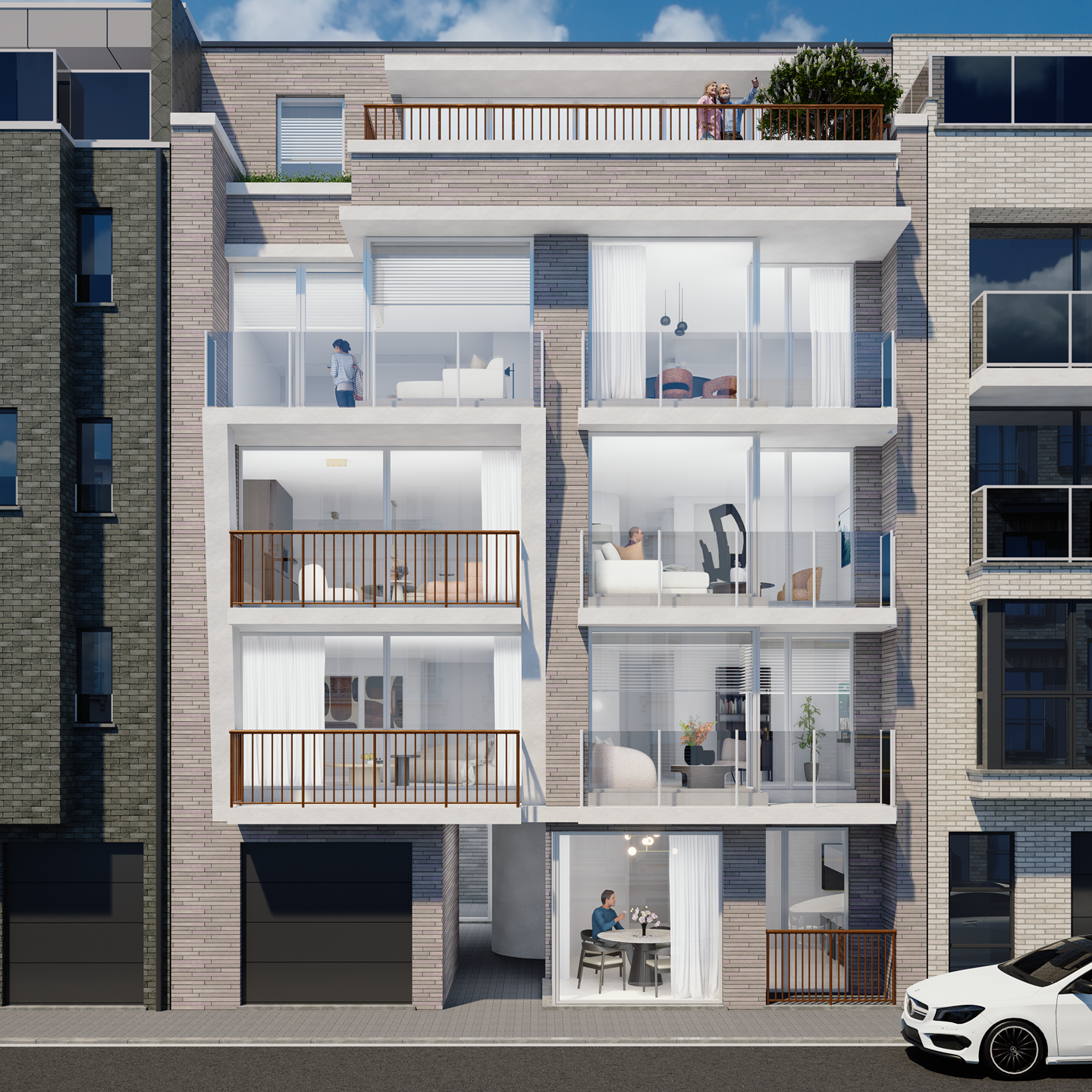 Appartement te koop in Wenduine 8420 0.00€ 2 slaapkamers m² - Zoekertje 478629