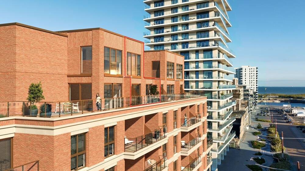 Duplex te koop in Oostende 8400 831250.00€ 2 slaapkamers 182.30m² - Zoekertje 478309