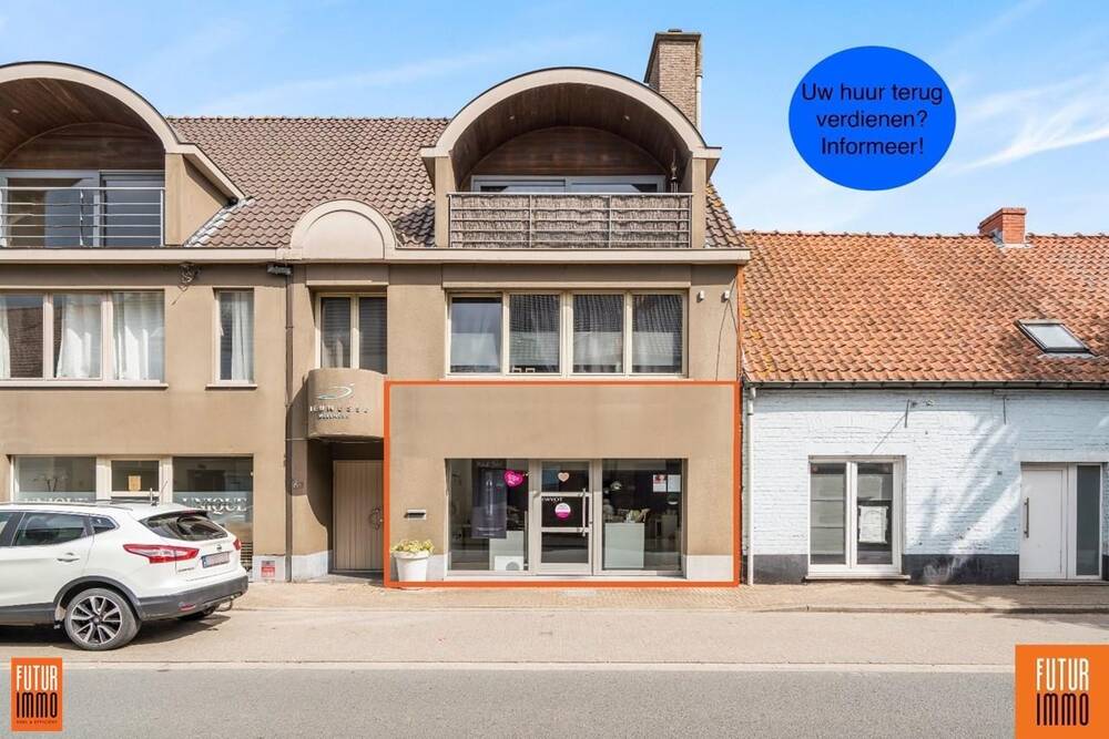 Handelszaak te huur in Aartrijke 8211 500.00€ slaapkamers 65.00m² - Zoekertje 478856