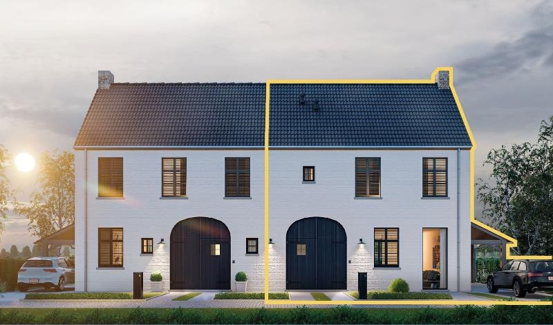 Huis te koop in Houthulst 8650 387200.00€ 3 slaapkamers 182.00m² - Zoekertje 480705