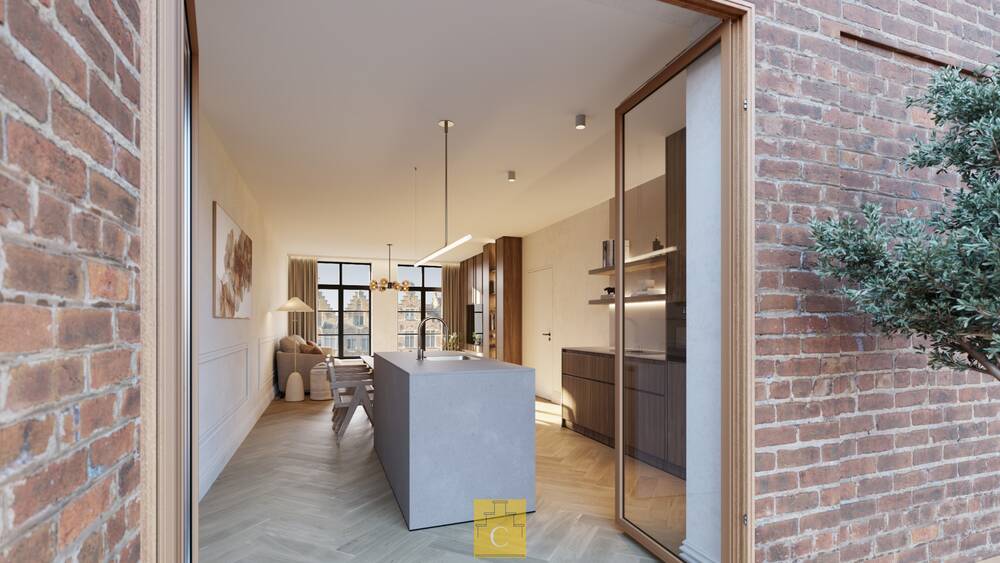 Appartement te koop in Brugge 8000 0.00€ 1 slaapkamers 73.00m² - Zoekertje 484503
