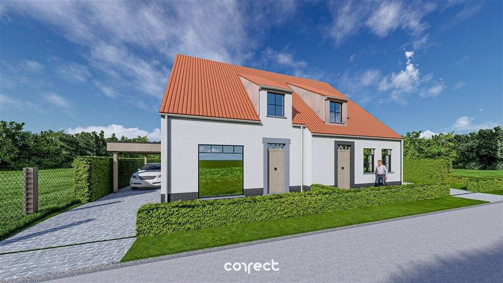 Huis te in Eernegem 8480 355000.00€ 3 slaapkamers m² - Zoekertje 488519
