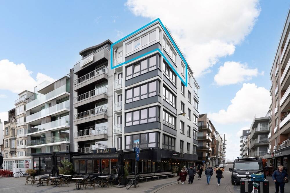 Appartement te  huur in Oostende 8400 1200.00€ 3 slaapkamers 82.00m² - Zoekertje 489049