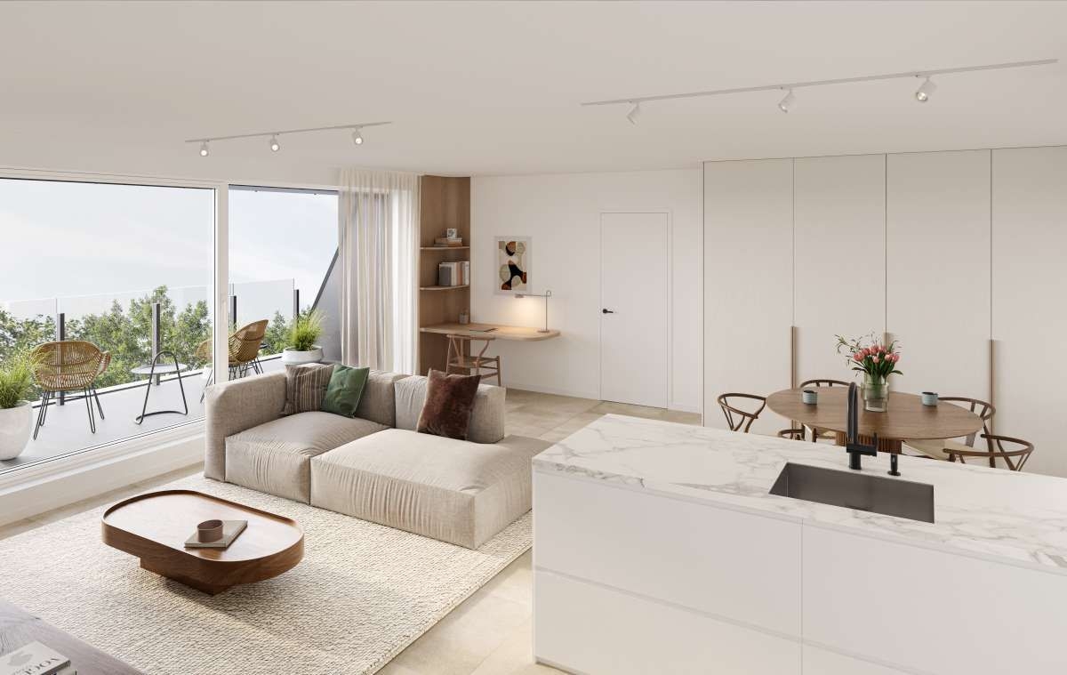 Appartement te koop in Sint-Andries 8200 305000.00€ 1 slaapkamers 85.70m² - Zoekertje 500987