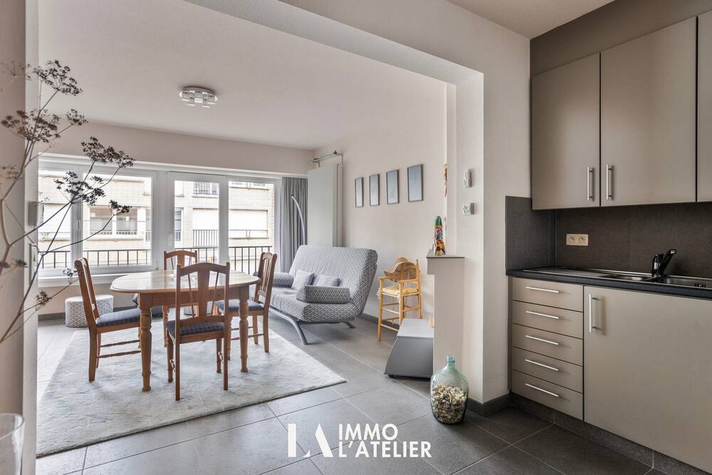 Appartement te koop in Westende 8434 147000.00€ 1 slaapkamers 50.00m² - Zoekertje 497478
