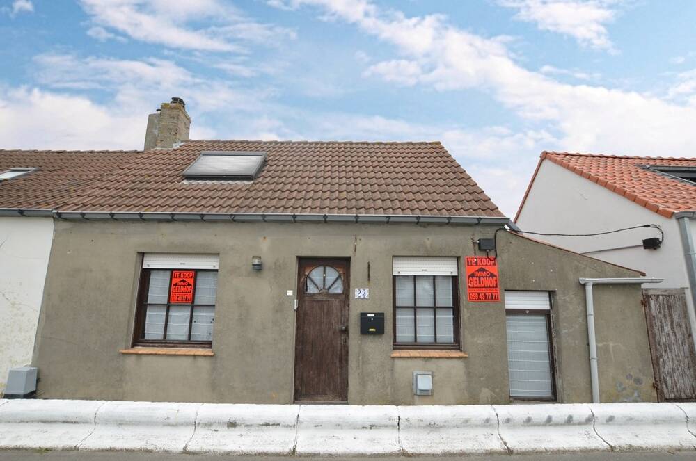 Huis te koop in Leffinge 8432 125000.00€ 2 slaapkamers m² - Zoekertje 496785