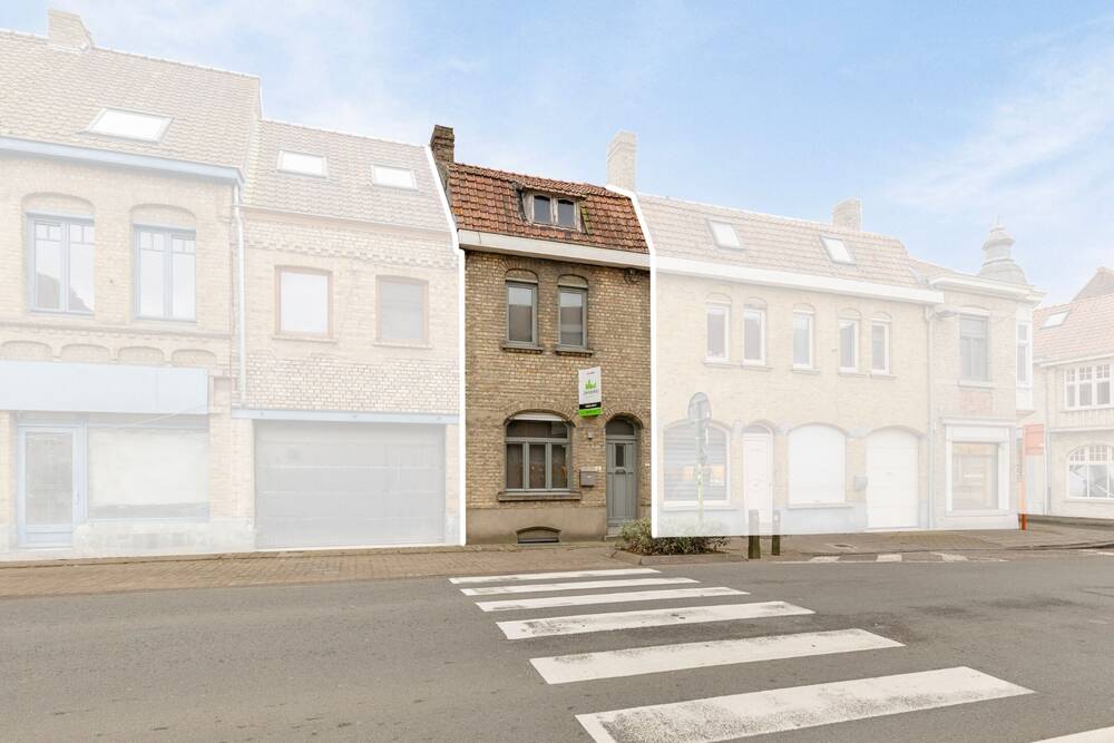 Huis te koop in Diksmuide 8600 127000.00€ 3 slaapkamers 96.00m² - Zoekertje 493870
