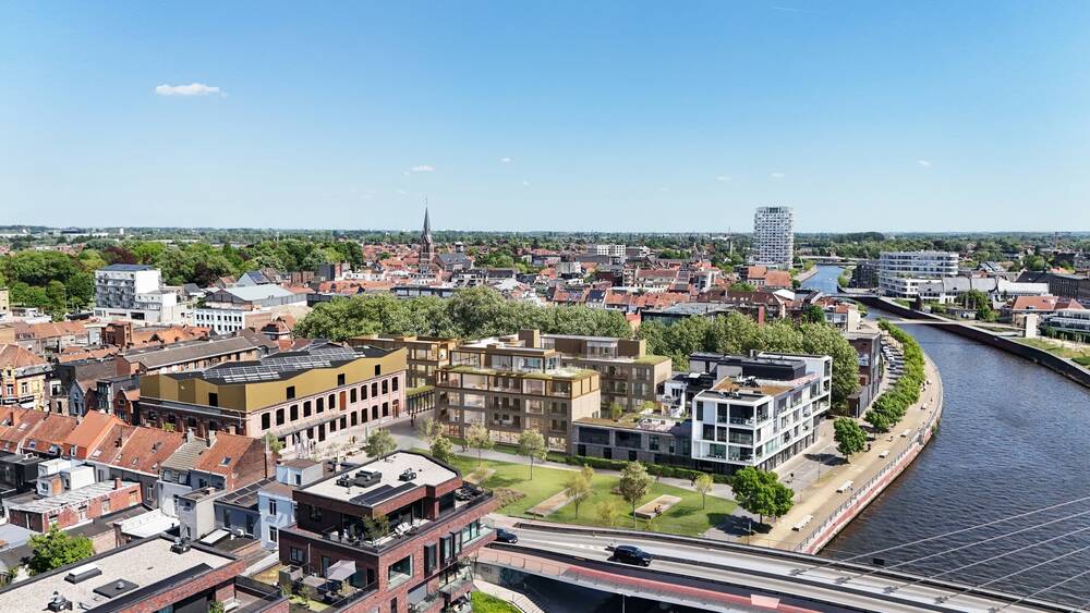 Appartement te koop in Kortrijk 8500 310000.00€ 2 slaapkamers 86.90m² - Zoekertje 511037