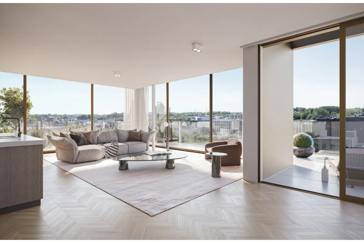 Penthouse te  koop in Kortrijk 8500 850000.00€ 3 slaapkamers 124.80m² - Zoekertje 511035