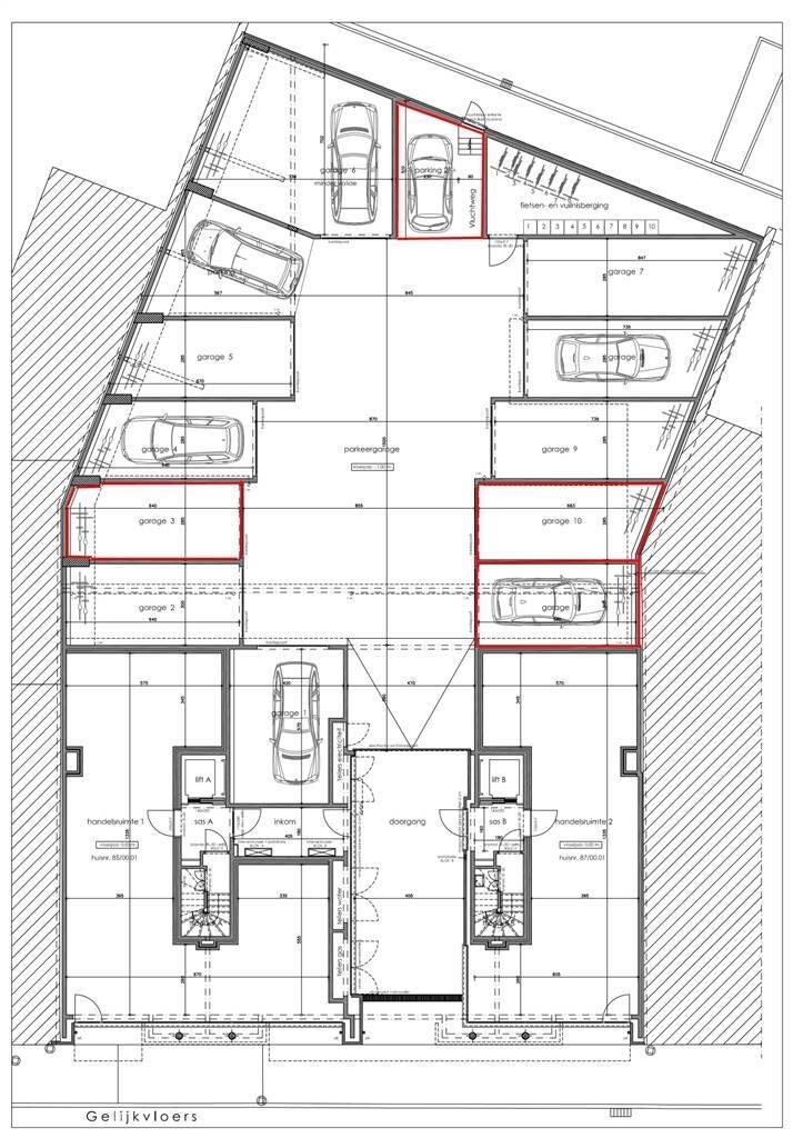 Parking & garage te  koop in Ingelmunster 8770 25000.00€  slaapkamers m² - Zoekertje 514382