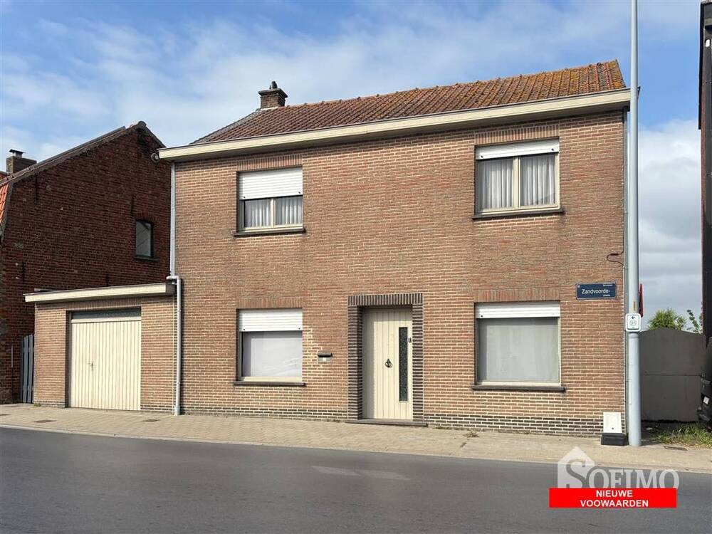 Huis te  koop in Zandvoorde 8980 219000.00€ 4 slaapkamers 145.00m² - Zoekertje 517740