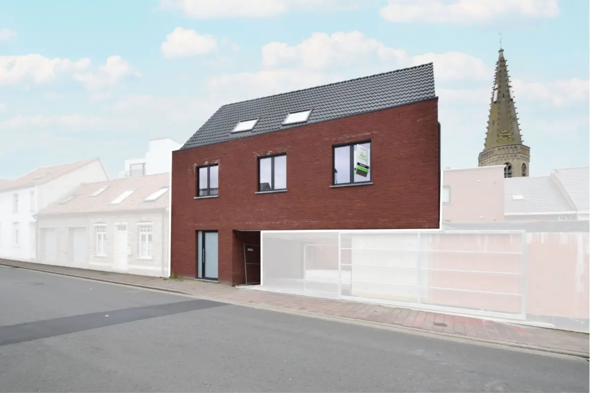 Huis te  huur in Kortemark 8610 850.00€ 2 slaapkamers 140.00m² - Zoekertje 520500