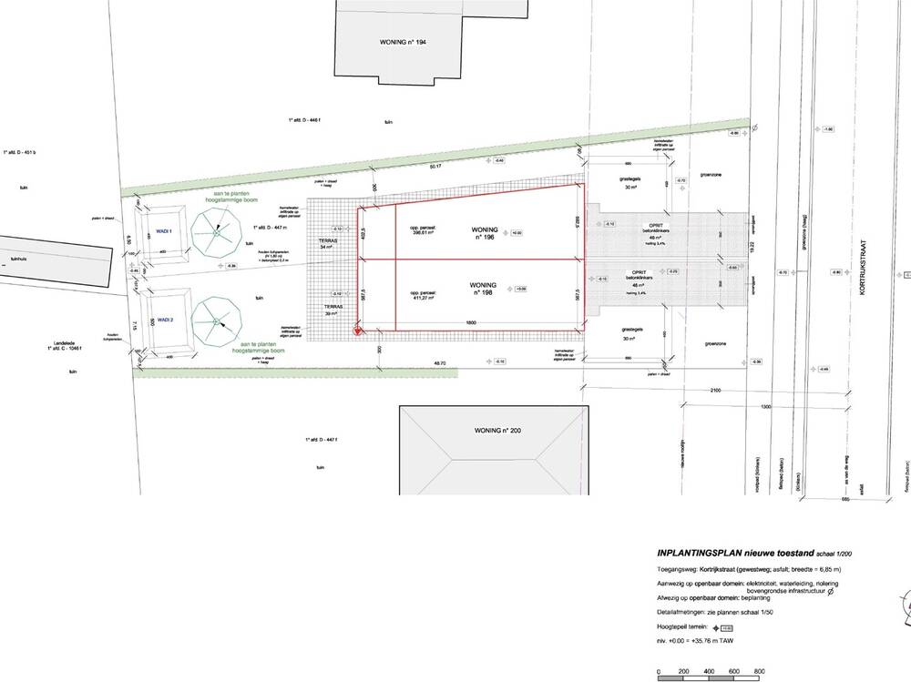 Grond te koop in Ingelmunster 8770 259000.00€ slaapkamers m² - Zoekertje 521329
