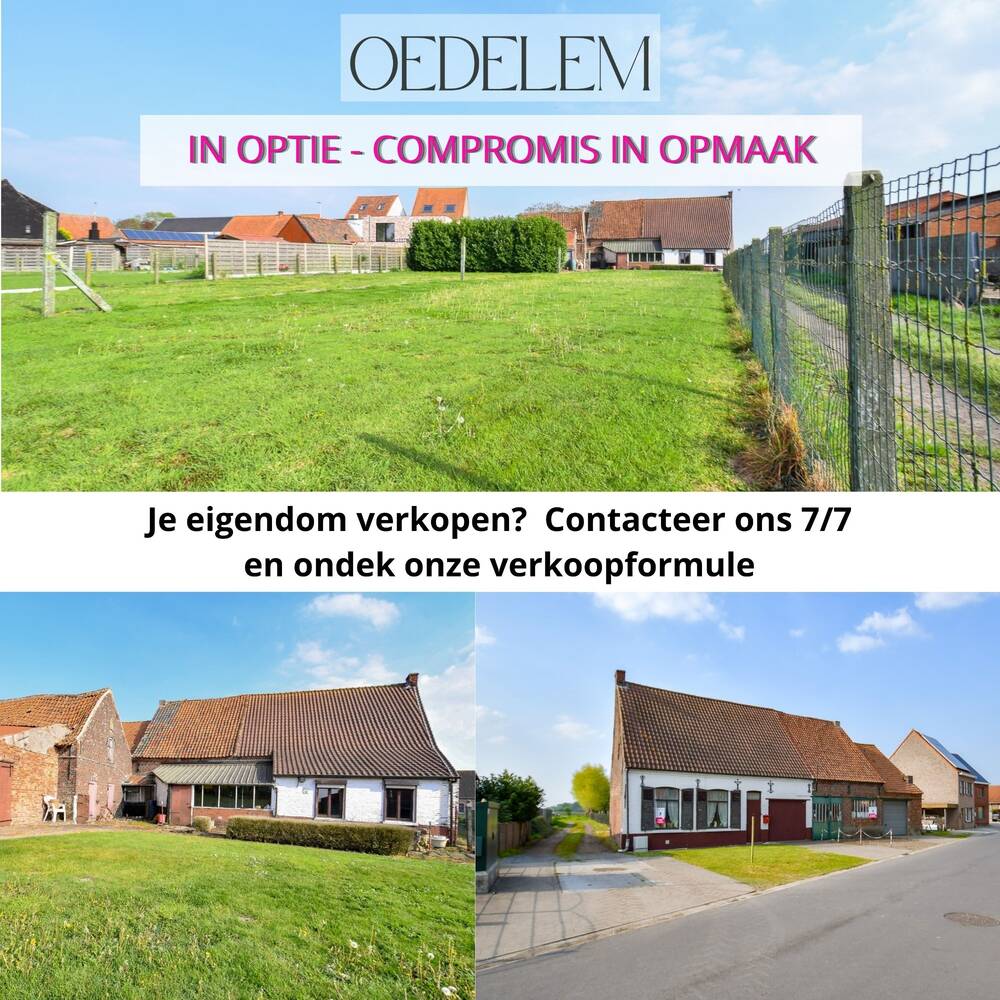 Huis te  koop in Oedelem 8730 299000.00€ 3 slaapkamers 251.00m² - Zoekertje 536985