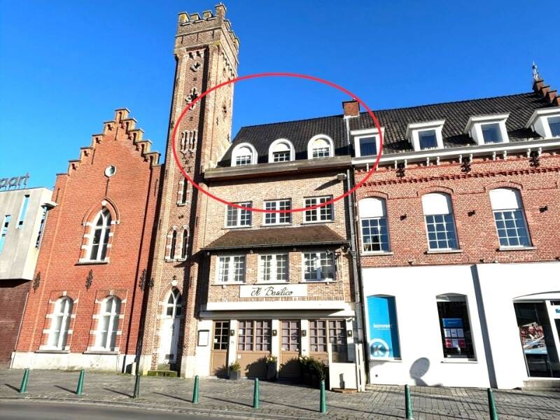 Appartement te  huur in Waregem 8790 600.00€ 1 slaapkamers 63.00m² - Zoekertje 522639