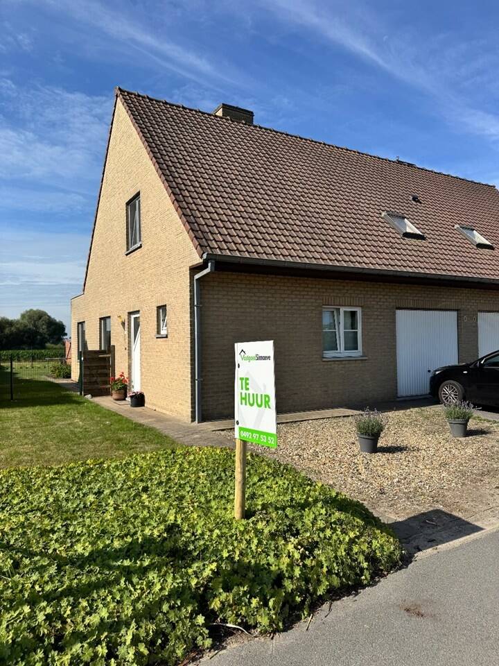 Huis te huur in Kortemark 8610 895.00€ 3 slaapkamers m² - Zoekertje 536059