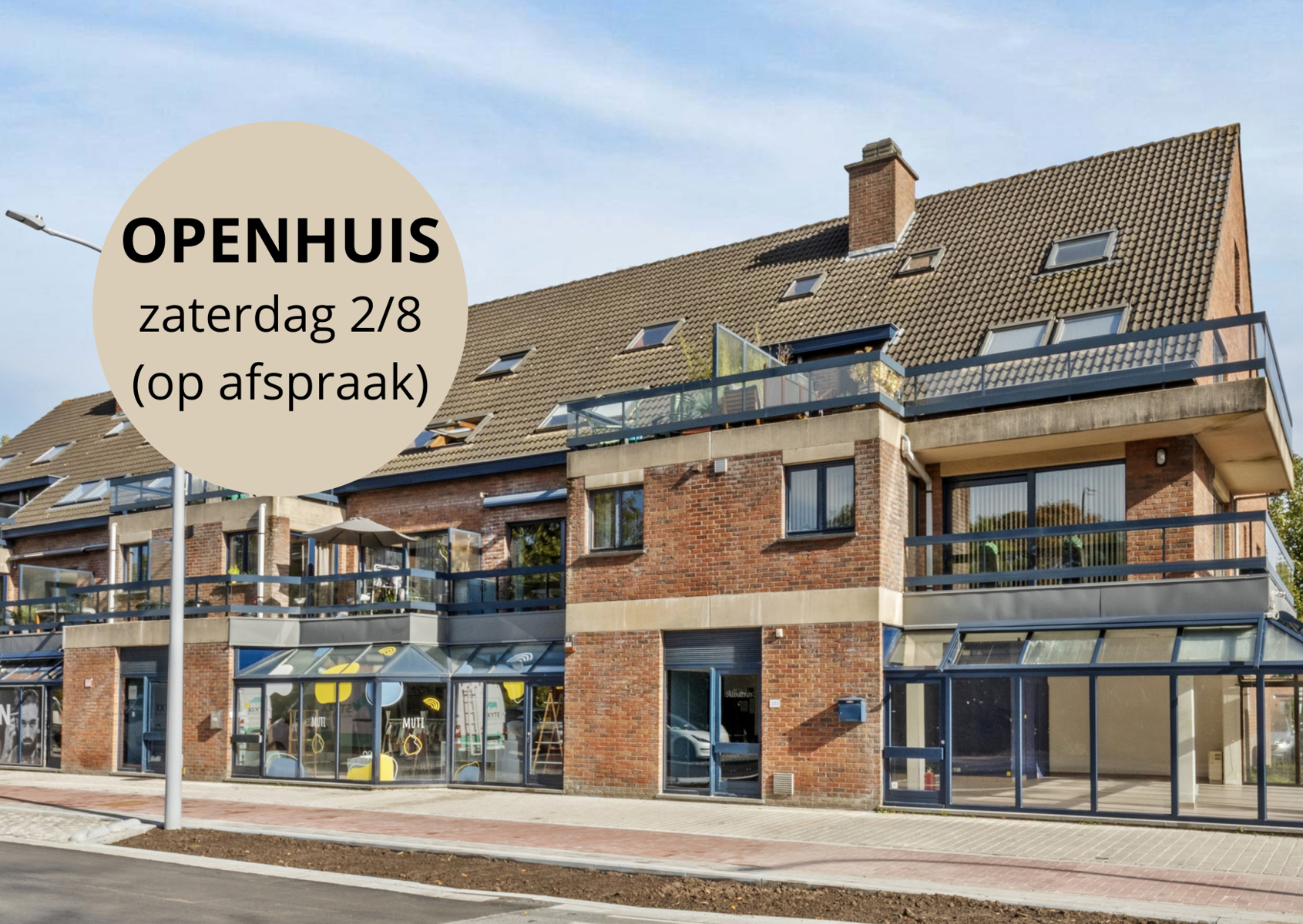 Appartement te  koop in Sint-Kruis 8310 268800.00€ 2 slaapkamers 90.00m² - Zoekertje 538653