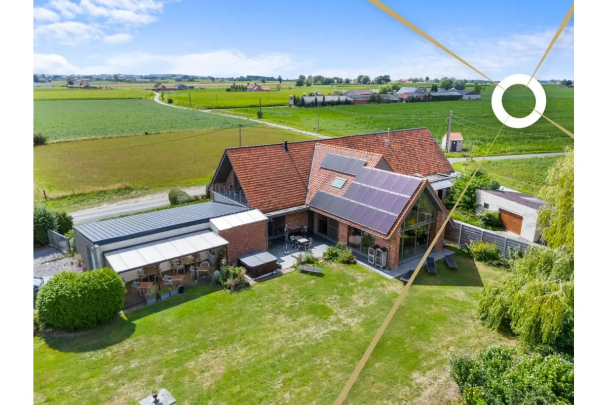 Huis te  koop in Reningelst 8970 1350000.00€ 6 slaapkamers 497.00m² - Zoekertje 547657