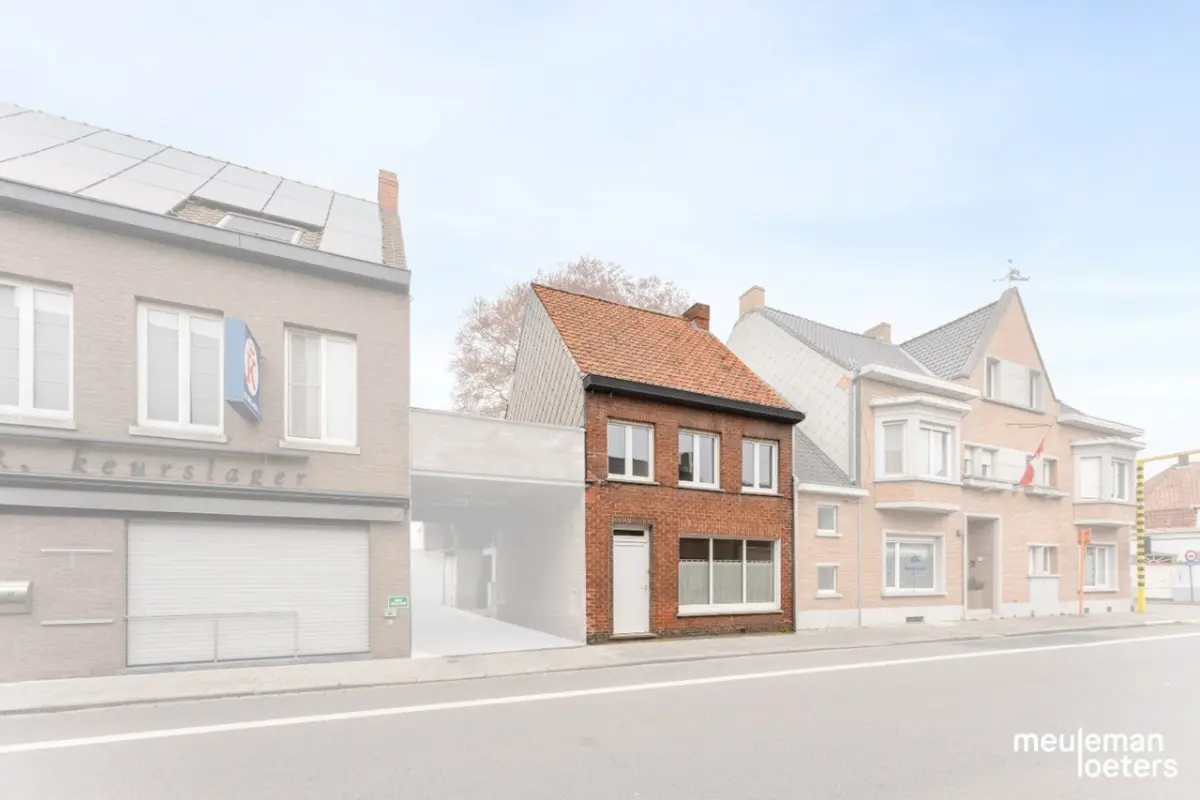 Huis te  koop in Ruddervoorde 8020 148000.00€ 3 slaapkamers 126.00m² - Zoekertje 549757