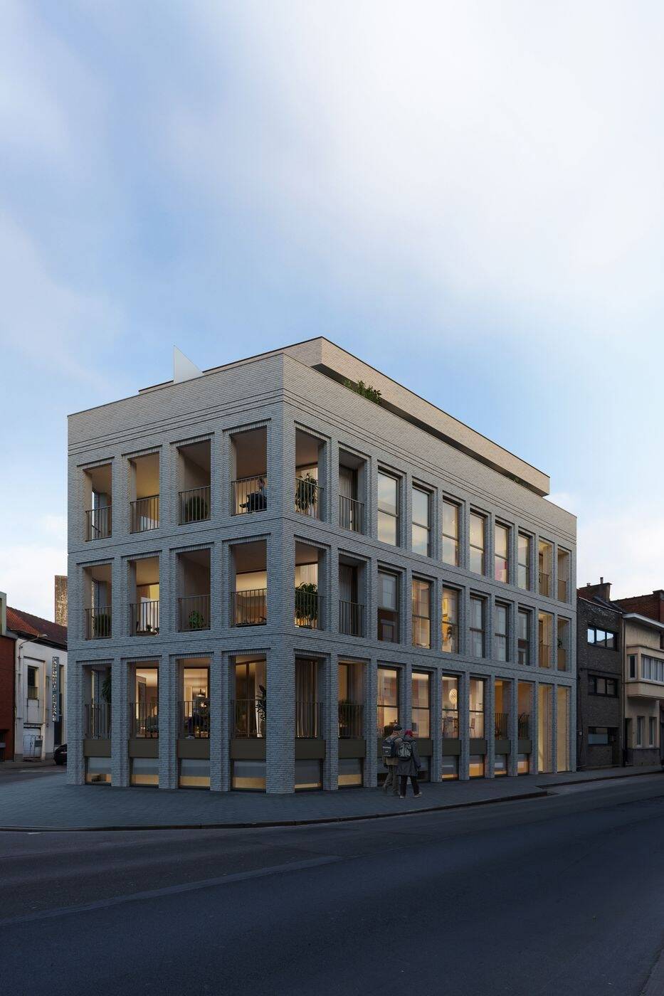 Appartement te  koop in Kortrijk 8500 427800.00€ 2 slaapkamers 88.00m² - Zoekertje 551463