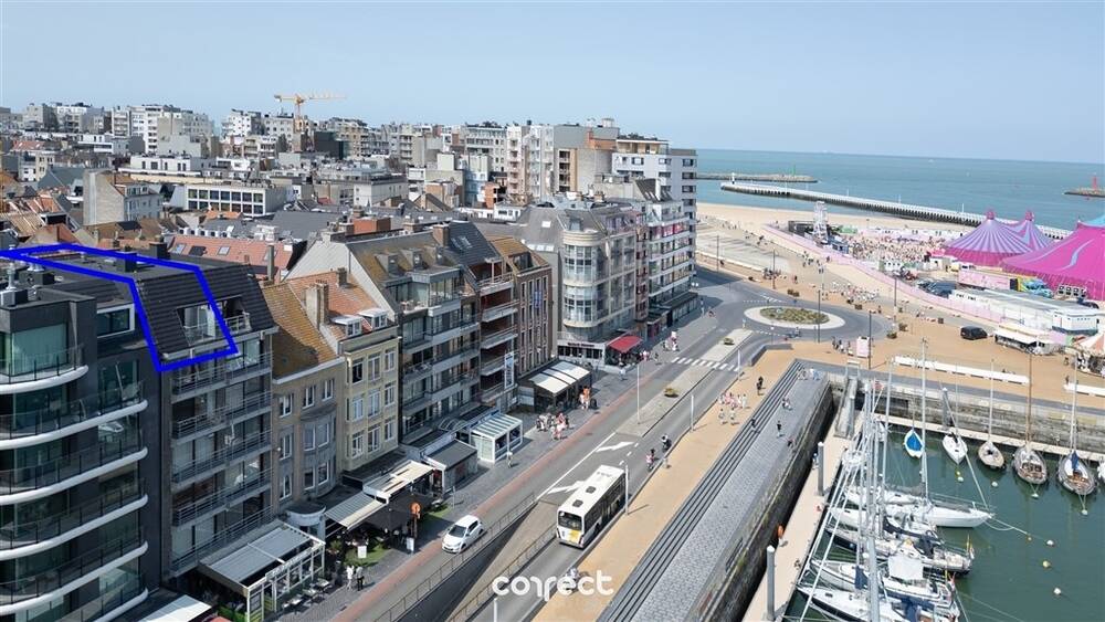 Appartement te  in Oostende 8400 345000.00€ 1 slaapkamers 54.00m² - Zoekertje 553061