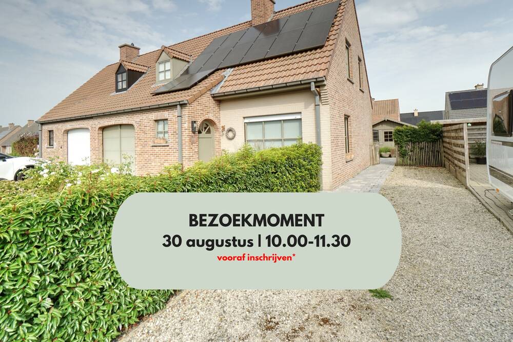 Huis te  koop in Houthulst 8650 299000.00€ 3 slaapkamers 135.00m² - Zoekertje 553910