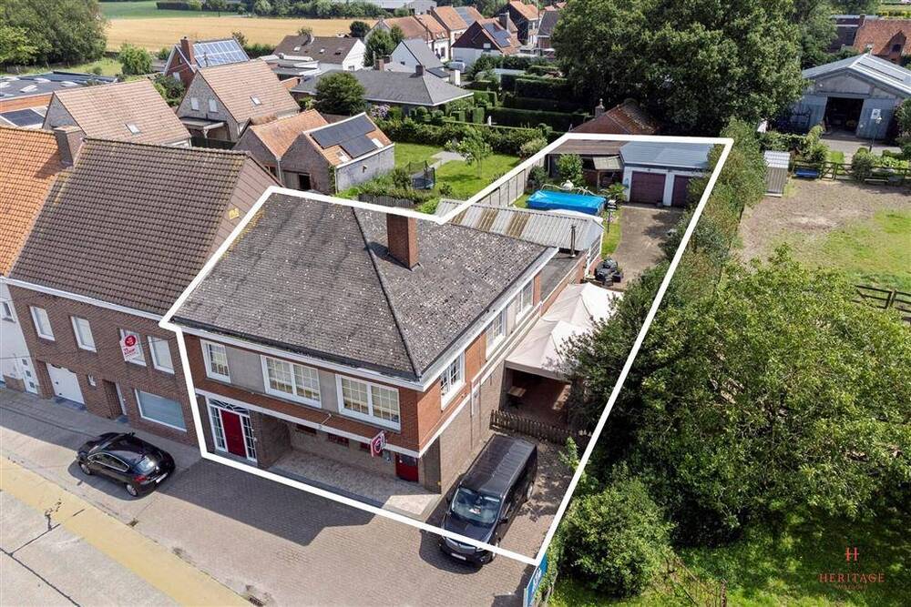 Huis te koop in Oostrozebeke 8780 399500.00€ 3 slaapkamers 344.00m² - Zoekertje 560906
