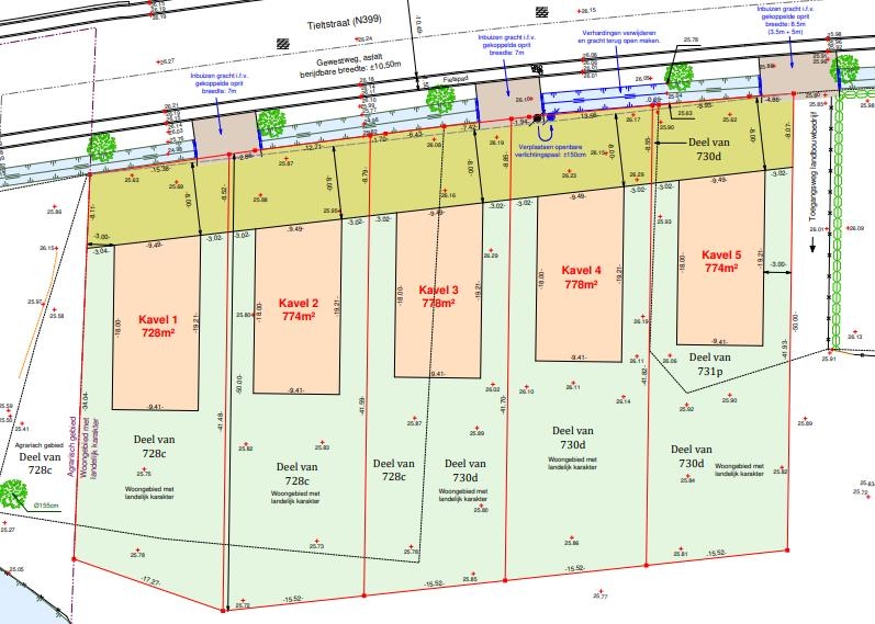 Grond te  koop in Meulebeke 8760 172350.00€  slaapkamers m² - Zoekertje 568330