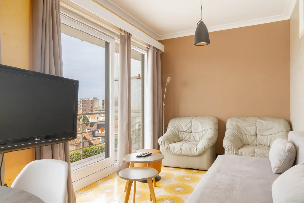 Appartement te  huur in Middelkerke 8430 650.00€ 1 slaapkamers 44.00m² - Zoekertje 567984