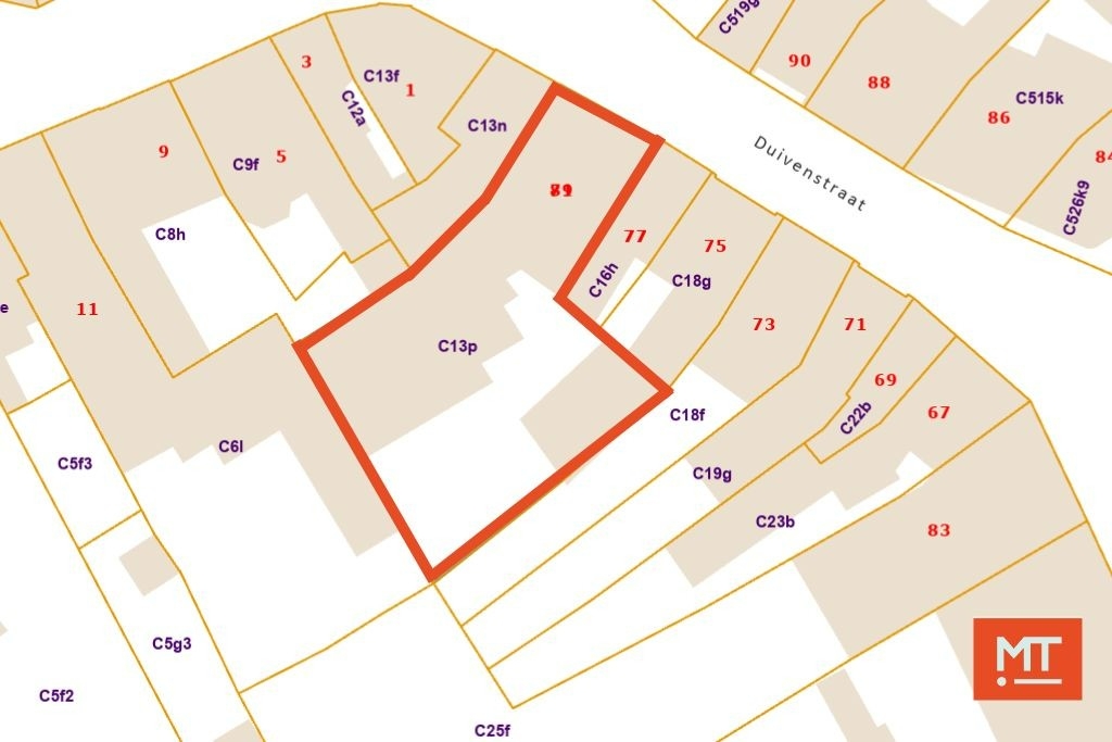 Bouwgrond te  koop in Wervik 8940 335000.00€  slaapkamers m² - Zoekertje 575658