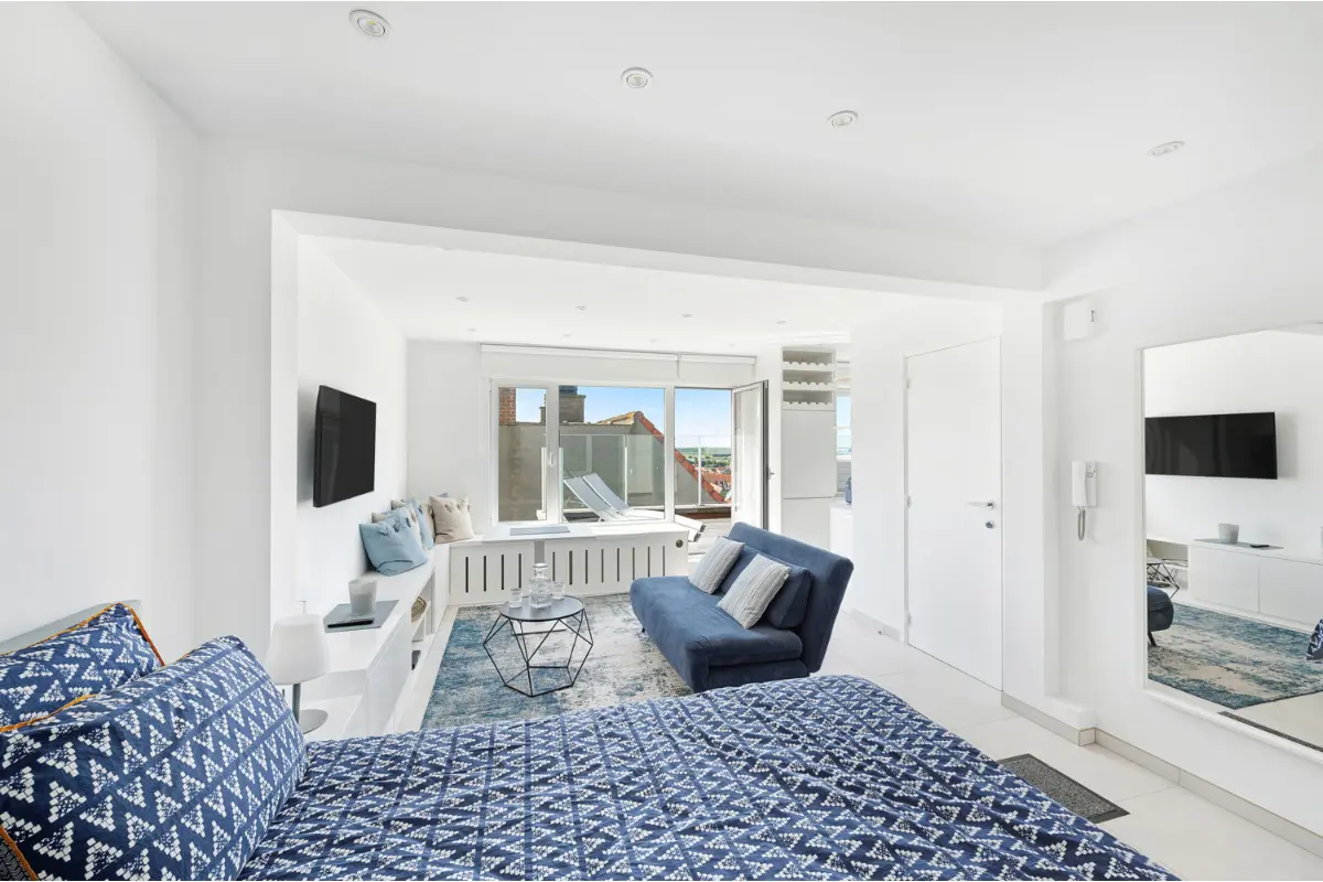 Appartement te  koop in Heist-aan-Zee 8301 355000.00€ 1 slaapkamers 35.00m² - Zoekertje 579404