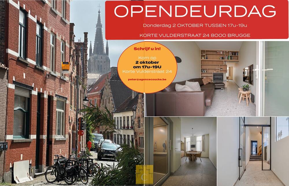 Huis te  koop in Brugge 8000 495000.00€ 2 slaapkamers 146.00m² - Zoekertje 579599
