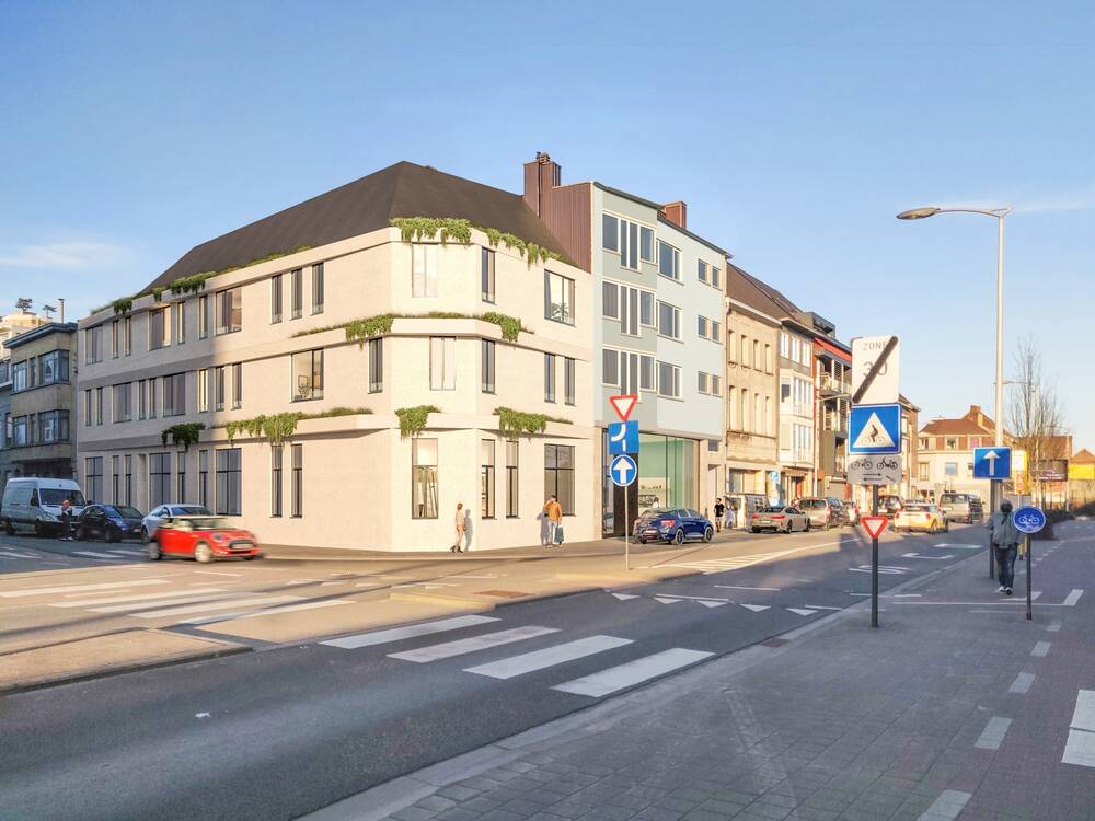 Appartement te  huur in Kortrijk 8500 500.00€ 1 slaapkamers 23.60m² - Zoekertje 582801