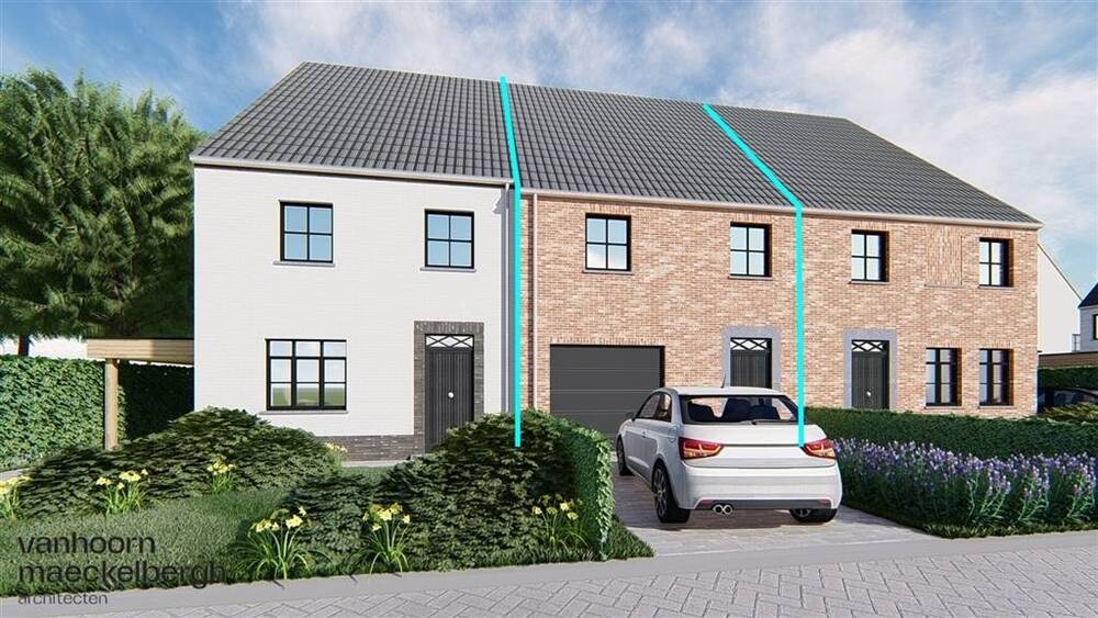 Huis te  koop in Harelbeke 8530 346000.00€ 3 slaapkamers 148.60m² - Zoekertje 588596