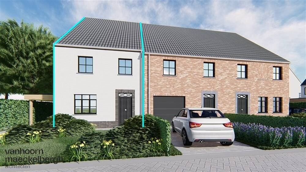 Huis te  koop in Harelbeke 8530 386000.00€ 3 slaapkamers 138.96m² - Zoekertje 588597