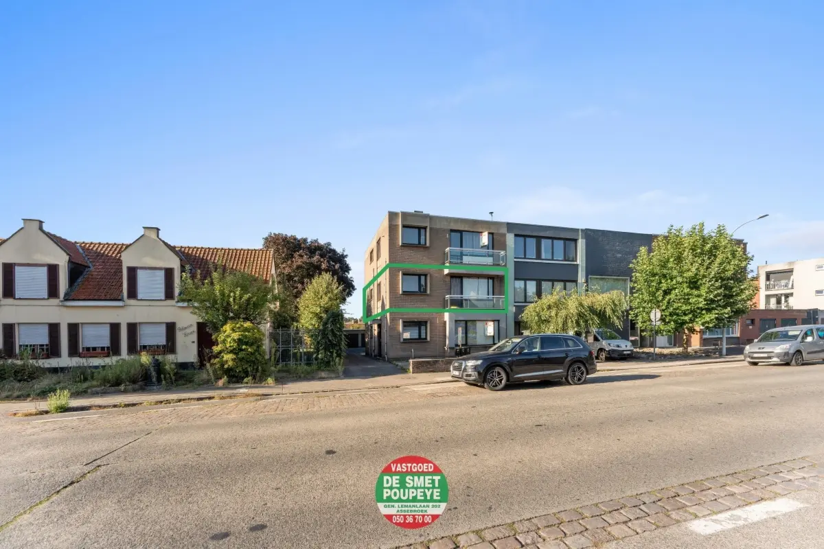 Appartement te  koop in Assebroek 8310 170000.00€ 2 slaapkamers 65.00m² - Zoekertje 588606