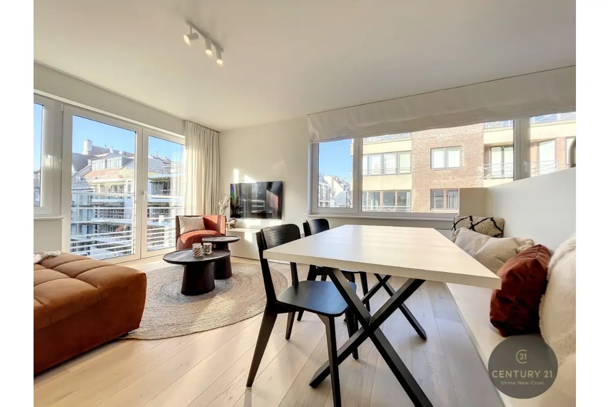 Appartement te  huur in Knokke-Heist 8300 1350.00€ 2 slaapkamers 55.00m² - Zoekertje 589845