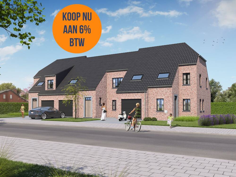 Huis te  koop in Ruddervoorde 8020 365000.00€ 4 slaapkamers m² - Zoekertje 590174