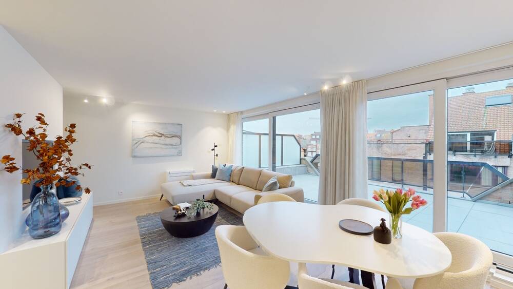 Appartement te  huur in Knokke 8300 3000.00€ 2 slaapkamers 68.00m² - Zoekertje 590320