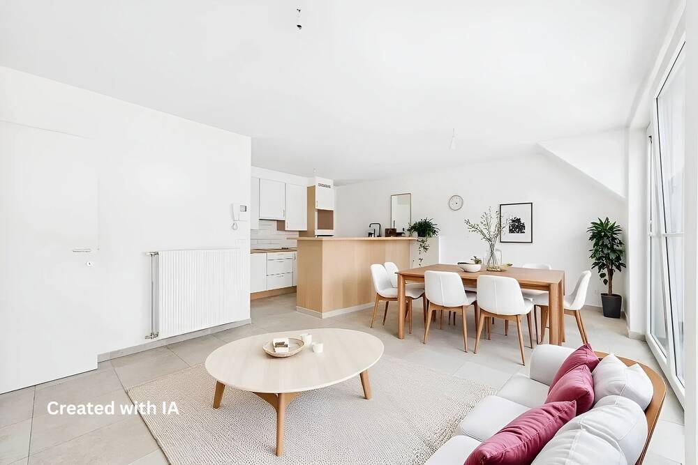 Appartement te  koop in Rekkem 8930 159000.00€ 2 slaapkamers m² - Zoekertje 597873