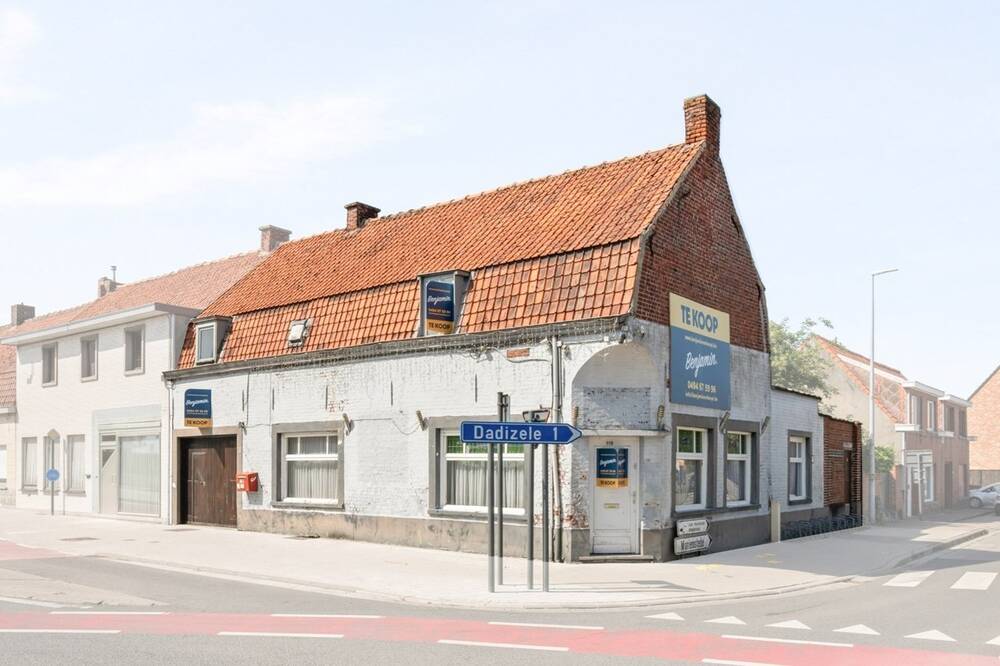 Handelszaak te  koop in Dadizele 8890 160000.00€  slaapkamers m² - Zoekertje 597601