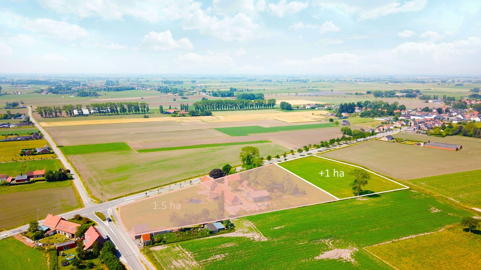 Niet bebouwbare grond te  koop in Diksmuide 8600 99000.00€  slaapkamers m² - Zoekertje 604204