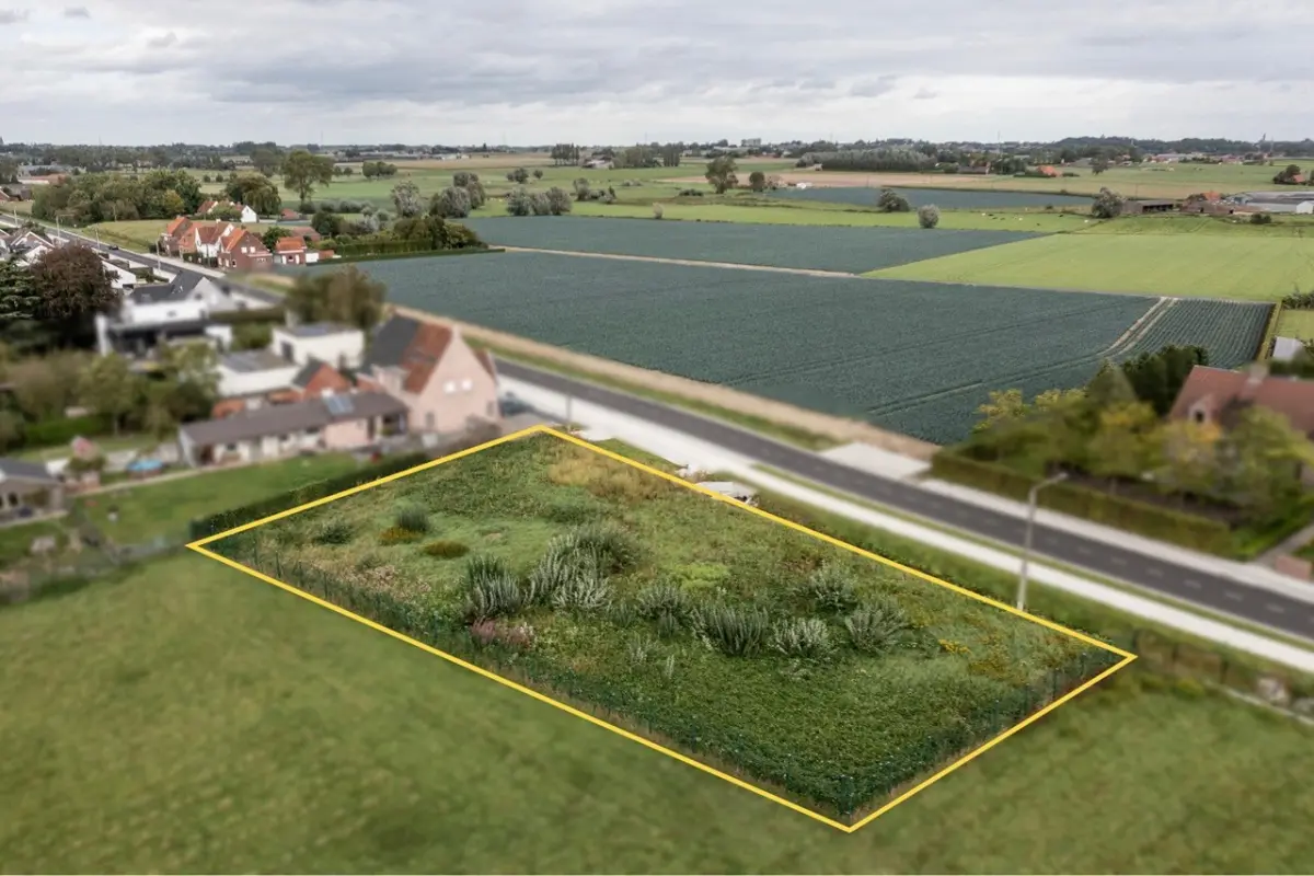 Grond te  koop in Meulebeke 8760 200000.00€  slaapkamers m² - Zoekertje 605561