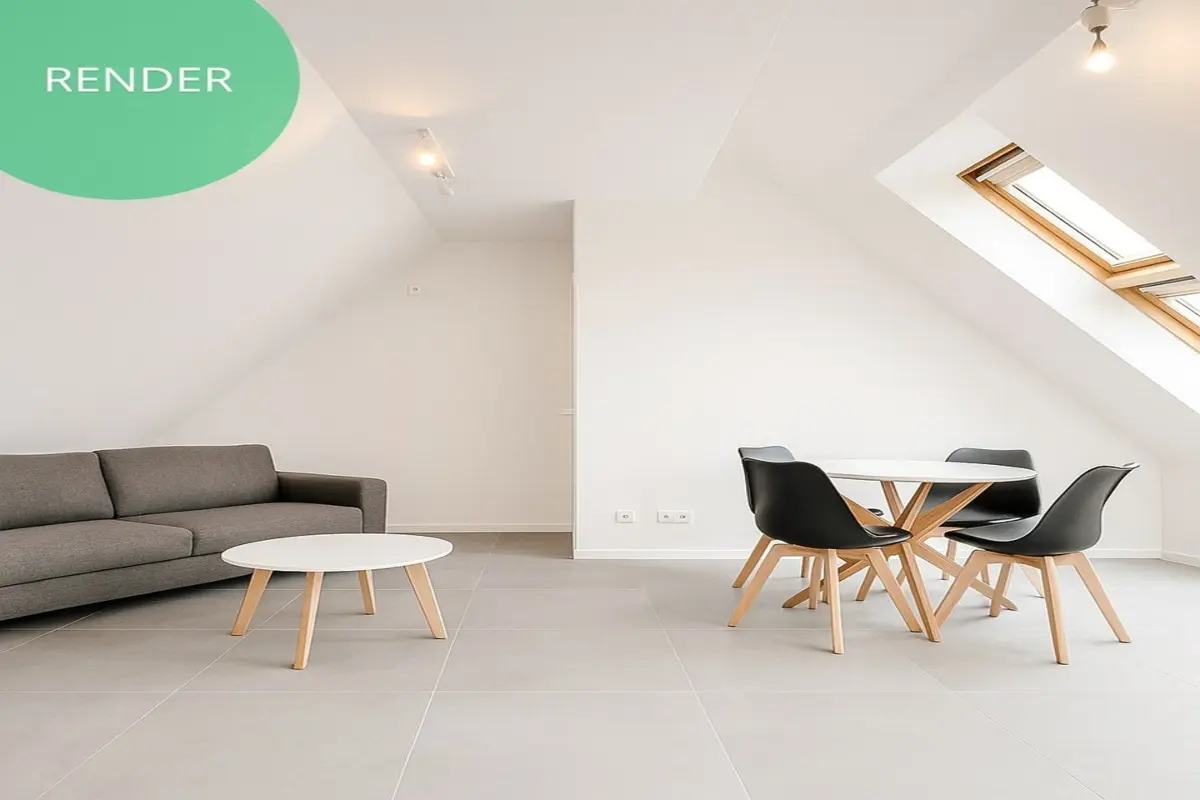 Appartement te  koop in Torhout 8820 95000.00€ 1 slaapkamers 44.00m² - Zoekertje 606867