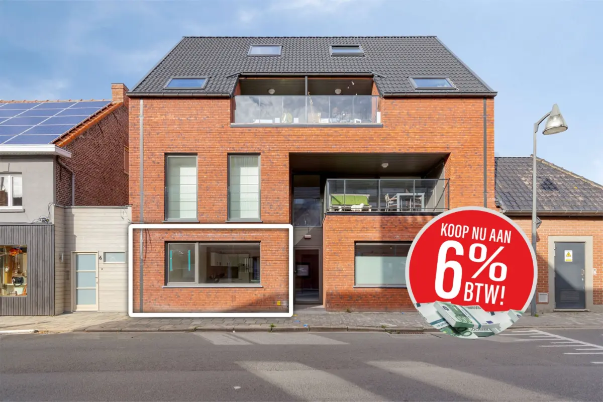 Appartement te  koop in Ruddervoorde 8020 235000.00€ 2 slaapkamers 75.00m² - Zoekertje 610911