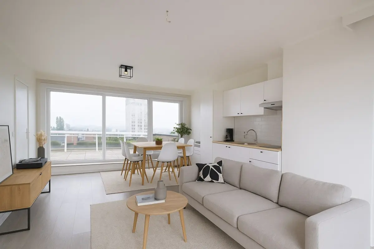 Appartement te  koop in Roeselare 8800 112500.00€  slaapkamers 33.00m² - Zoekertje 611346