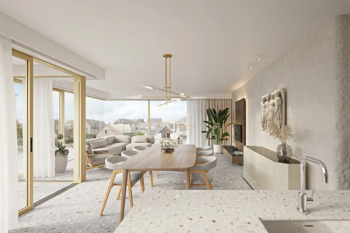 Appartement te  koop in Koksijde 8670 560000.00€ 3 slaapkamers 114.20m² - Zoekertje 612702